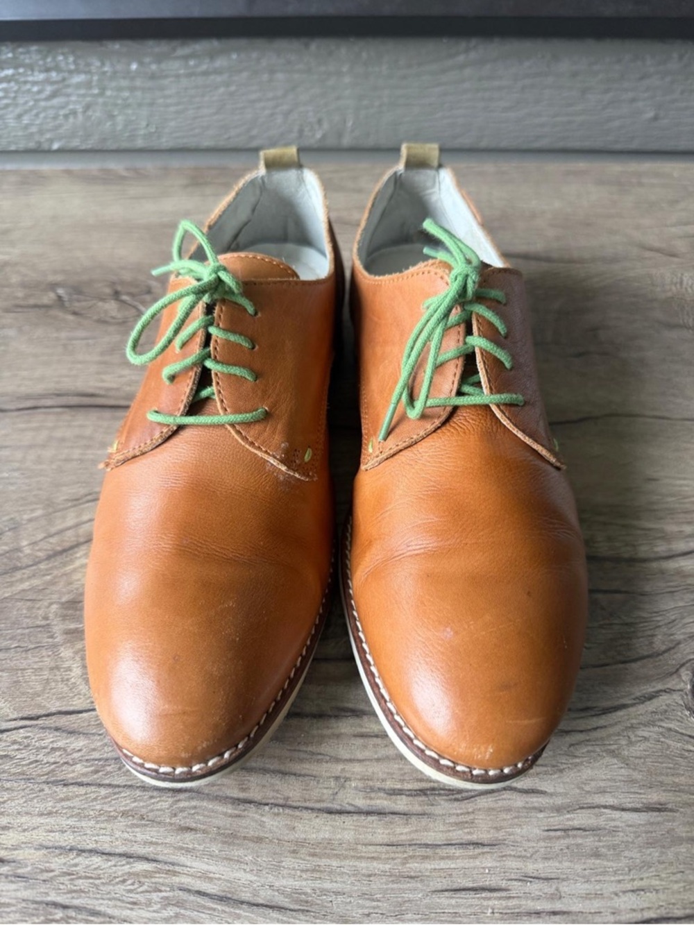 Pikolinos Women’s Leather Lace-Up Dress Shoe in tan. Size 39 - Picture 2 of 8